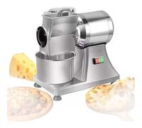 Molino Eléctrico De Queso De Alta Resistencia, 900 W, De Acero Inoxidable, Con Depósito, Capacidad De 60 Kg/132 Lb Por Hora. Ideal Para Queso En Bloque, Frutos Secos Y Pan Rallado