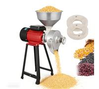 Molino Eléctrico para Maíz Uso Seco y Húmedo 3000W para Nixtamal Tortillas y Tamales Máquina para Harina de Arroz Sin Gluten y Leche de Soya Hecha en Casa