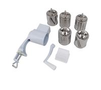 Molino Manual de Granos, Molino Manual de Aleación de Aluminio y Acero Inoxidable, 7 x 27,8 cm - Duradero y Multifuncional, Fácil de Usar, Ideal para Especias y Nueces (Tipo 2)