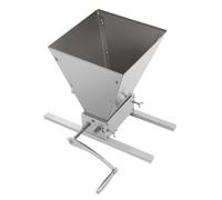 Molino manual para granos Molino de malta manual, trituradora acero inoxidable, granos for elaboración casera alta resistencia, molinillo cebada ajustable