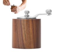Molino Pimienta Madera Manual Con Manivela | Accesorios Uso Múltiple Semillas Sésamo, Habas, Granos | Triturador Ajuste Fino, Juego Especias Para Nueces, Sal