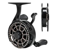 Molinos de caña de Hielo - Baitcaster Ligero Ultra Suave - de Gota magnética de Alta Velocidad para carretes de bagre de Hielo,para Principiantes Pescadores Adecuado Agua Dulce y Agua Salada