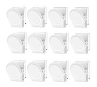 Molinter Pinzas magnéticas Imanes para frigorífico, clips de metal, para pizarras blancas, notas de pared, carpetas magnéticas, carpetas de cocina, 12 unidades, color blanco