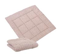 molis&co. Alfombra de Gateo para bebé. Alfombra Infantil 100x100cm plegable, portátil, Tapete de suelo para niños pequeños y bebés. Peony. OEKO TEX 100.