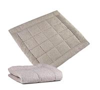 molis&co. Alfombra de Gateo para bebé. Alfombra Infantil 120x120cm plegable, portátil, Tapete de suelo para niños pequeños y bebés. Peony. OEKO TEX 100.