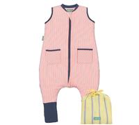 molis&co - Pijama Manta con Calcetines Antideslizantes 1.0 TOG - 100 cm (4 años) - Ideal para Primavera y otoño - 100% algodón (Oeko-Tex 100) - Sailor Orange