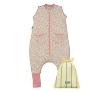 molis&co - Pijama Manta con Calcetines Antideslizantes 1.0 TOG - 70 cm (1 año) - Ideal para Primavera y otoño - 100% algodón (Oeko-Tex 100) - Spring Garden