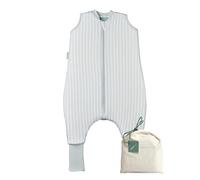 molis&co - Pijama Manta con Calcetines Antideslizantes 1.0 TOG - 80 cm (2 años) - Ideal para Primavera y otoño - 100% algodón (Oeko-Tex 100) - Dawn Stripes