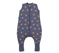 molis&co - Pijama Manta con Calcetines Antideslizantes 2.5 TOG - 70 cm (1 año) - Ideal para Invierno - 100% algodón (Oeko-Tex 100) - Croissants