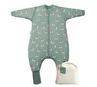 molis&co. Pijama Manta con Mangas Desmontables, Calcetines Antideslizantes, TOG 2.5 Estampado Beagle, Algodón 100%, Oeko-Tex 100 Certificado, 3-6 Meses