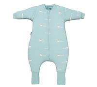molis&co. Pijama Manta con Mangas Desmontables, Calcetines Antideslizantes, TOG 2.5 Estampado Duck Family, Algodón 100%, Oeko-Tex 100 Certificado, 1 año