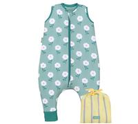 molis&co - Pijama Manta con Pies 1.0 TOG - 117 cm (6 años) - Ideal para Primavera y Otoño - 100% Algodón (Oeko-Tex 100) - Sakura Garden