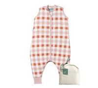 molis&co. Pijama Manta con Pies. 1.0 TOG. Ideal para Primavera y otoño. 100% algodón. (Canyon Check, 2 años)