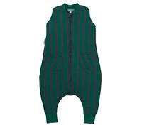 molis&co - Pijama Manta con Pies 2.5 TOG - 70 cm (1 año) - Ideal para Invierno - Suave y cálido - 100% algodón (Oeko-Tex 100) - Forest Stripes