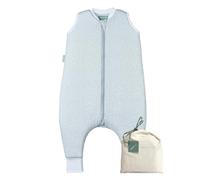 molis&co - Pijama Manta con Pies 2.5 TOG - 80 cm (2 años) - Ideal para Invierno - Suave y cálido - 100% algodón (Oeko-Tex 100) - Grey Print