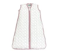 Molis&co - Saco de Dormir Bebé 0.5 TOG 95 cm (18-36 Meses) sin Mangas Premium Floral Pink