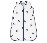 molis&co - Saco de Dormir para bebé 2.5 TOG - 70 cm (0-6 Meses) - Ideal para Invierno - Muselina de Bambú Premium - Acolchado, Suave y Cálido - Grapes