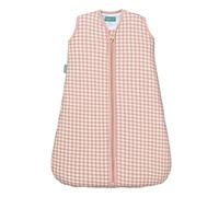 molis&co - Saco de Dormir para bebé 2.5 TOG - 70 cm (0-6 Meses) - Saco Dormir Bebe Invierno (Unisex) - 100% algodón (Oeko-Tex 100) - Acolchado, Suave y Cálido - Dusty Rose