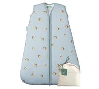 molis&co - Saco de Dormir para bebé 2.5 TOG - 70 cm (0-6 Meses) - Saco Dormir Bebe Invierno (Unisex) - 100% algodón (Oeko-Tex 100) - Acolchado, Suave y Cálido - Colima