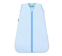 molis&co - Saco Dormir Bebé TOG 1-85 cm (6-18 Meses) - Primavera y Otoño sin Mangas - Saco de Dormir Bebe para Niños Niñas (Unisex) - 100% Algodón (Oeko-Tex) - Sailor Blue