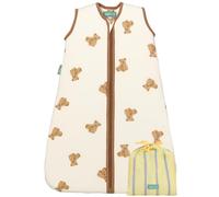 molis&co - Saco Dormir Bebé TOG 1-85 cm (6-18 Meses) - Saco Dormir Bebe Primavera y Otoño sin Mangas - Saco de Dormir Bebe para Niños Niñas (Unisex) - 100% Algodón (Certificado Oeko-Tex) - Teddy