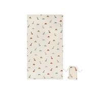 molis&co - Toalla Microfibra - Toallas de Playa y Piscina Viajes - con Secado Rápido, Sin Arena - Incluye Funda Impermeable - Certificado Oeko-Tex - Dinos, 160x90cm
