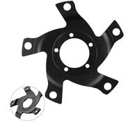 Moliuoly 130BCD - Adaptador de plato de acero para motor Bafang HD/G320 1000W E-Bike, compatible con 38T-56T, color negro