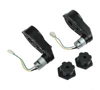 Moliuoly 2 unidades 24 V RS555 Motorreductor Kit 35000 rpm engranajes de acero para coche eléctrico Upgrade vehículos infantiles Negro