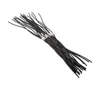 Moliuoly 20 piezas de hilo para cortacésped Bosch F016800431 F016F04841, 39 cm x 3,5 mm, correa de repuesto para desbrozadora AFS 23-37