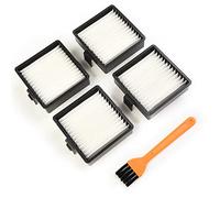 Moliuoly 4 filtros y 1 cepillo de limpieza para aspiradoras Ryobi P712/713/714K