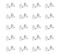 Moliuoly 40 piezas Toy Car L Type Axle Bracket DIY Model Car Building Material