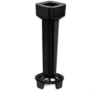 Moliuoly Accesorio de repuesto plegable para cafeteras compatible con CF090A CM401 CP307 Espumador de leche caliente y frío Acero inoxidable Plástico Apto para lavavajillas Negro