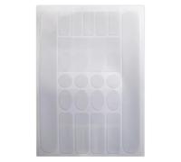 Moliuoly Adhesivo protector de cadena de bicicleta de montaña, resistente a arañazos y abrasiones, adhesivo transparente invisible