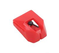 Moliuoly Aguja de repuesto AT-VMN95E para Audio-Technica VM95 Serie, pastilla MM elíptica de ABS/aluminio, lápiz capacitivo rojo para tocadiscos como AT-LP120X