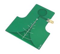 Moliuoly Antena Uwb de alta ganancia de 1,4 a 10,5 GHz, antena direccional para comunicación y posicionamiento de banda ultrafina, verde, 100 x 85 mm