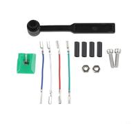 Moliuoly ATN95E - Aguja de repuesto para Audio-Technica AT-LP120-USB, punta elíptica 0,3 x 0,7 mil, AT95E/AT93/AT3400, incluye cepillo de limpieza y cable