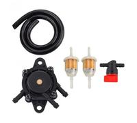 Moliuoly Bomba de combustible con manguera de 2 pies, kit completo con tubo de combustible, 2 filtros y válvula de cierre - para BS 808656 491922 y 24 393 16-S
