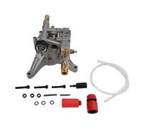Moliuoly Bomba vertical de hidrolimpiadora de 2600 PSI a 2,2 GPM, eje de 7/8", bomba de repuesto con válvula de presión ajustable, doble junta para Honda GCV160/GCV190, modelos Craftsman