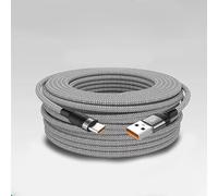 Moliuoly Cable de datos USB C 6A de larga duración de alta calidad, cable de carga rápida delgado, conexión inalámbrica y transferencia de datos