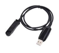 Moliuoly Cable de programación USB para walkie talkie Baofeng 1 m compatible con UV-9R Plus, BF R760, BF 9700, BF A58, construcción robusta, transmisión de datos estable