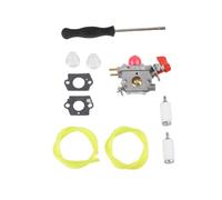 Moliuoly Carburador con kit de herramientas de metal/plástico para soplador de hojas Craftsman 25 cc 215 mph 470 cfm, fácil instalación, duradero y fiable