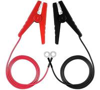 Moliuoly Cargador solar de valla eléctrica con pinza de cocodrilo, cable de carga de 91 cm (3 pies)