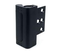 Moliuoly Cerradura de seguridad para puertas interiores de hotel, material de aluminio, fuerza de sujeción de 800 libras, seguro para niños, evita que se levante y se mueva, con tornillos de montaje