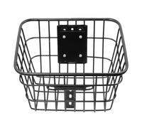 Moliuoly Cesta frontal para scooter eléctrico, cesta de tubo de hierro para scooter, cesta extraíble para compras, accesorios para scooter