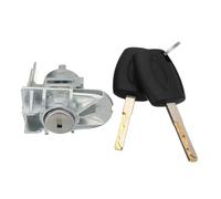 Moliuoly Cilindro de repuesto para puerta delantera izquierda con 2 llaves, compatible con Ford Focus, C-Max y S-Max, número de pieza 1552849, ajuste directo OEM