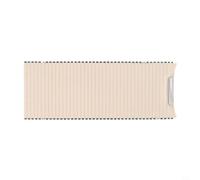 Moliuoly Cubierta de soporte de asiento de alarma central con persiana enrollable para Golf 6 MK6 2006-2014, pieza de repuesto 5KD832531, accesorios interiores de plástico ABS en negro o beige (beige)