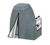 Moliuoly Cubierta para bomba de filtro de arena de tela Oxford resistente, 70 x 65 x 55 cm, color negro, 210D