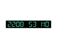 Moliuoly Despertador digital LED con, reloj de mesa electrónico para cocina y oficina, pantalla multifunción para hora, fecha, temperatura, cuenta regresiva hasta 999 días, 4 niveles de brillo, color