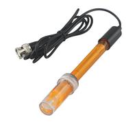 Moliuoly Electrodo ORP con conector BNC Q9, sonda de repuesto para medidor ORP, precisión ± 5 mV, rango de 1500 mV, para acuario, hidroponía y piscina, diseño robusto de cristal de PC, cable de 15 cm