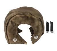 Moliuoly Esterilla térmica turbo de fibra de vidrio, barrera térmica, resistencia a temperaturas de hasta 1000 grados Celsius, 190 x 86 x 170 mm, accesorios para vehículos